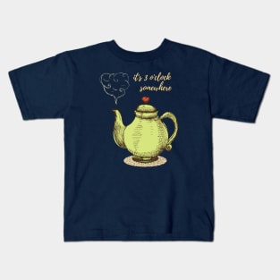 Tea Time Kids T-Shirt